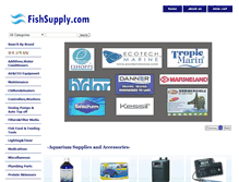Tablet Screenshot of fishsupply.com